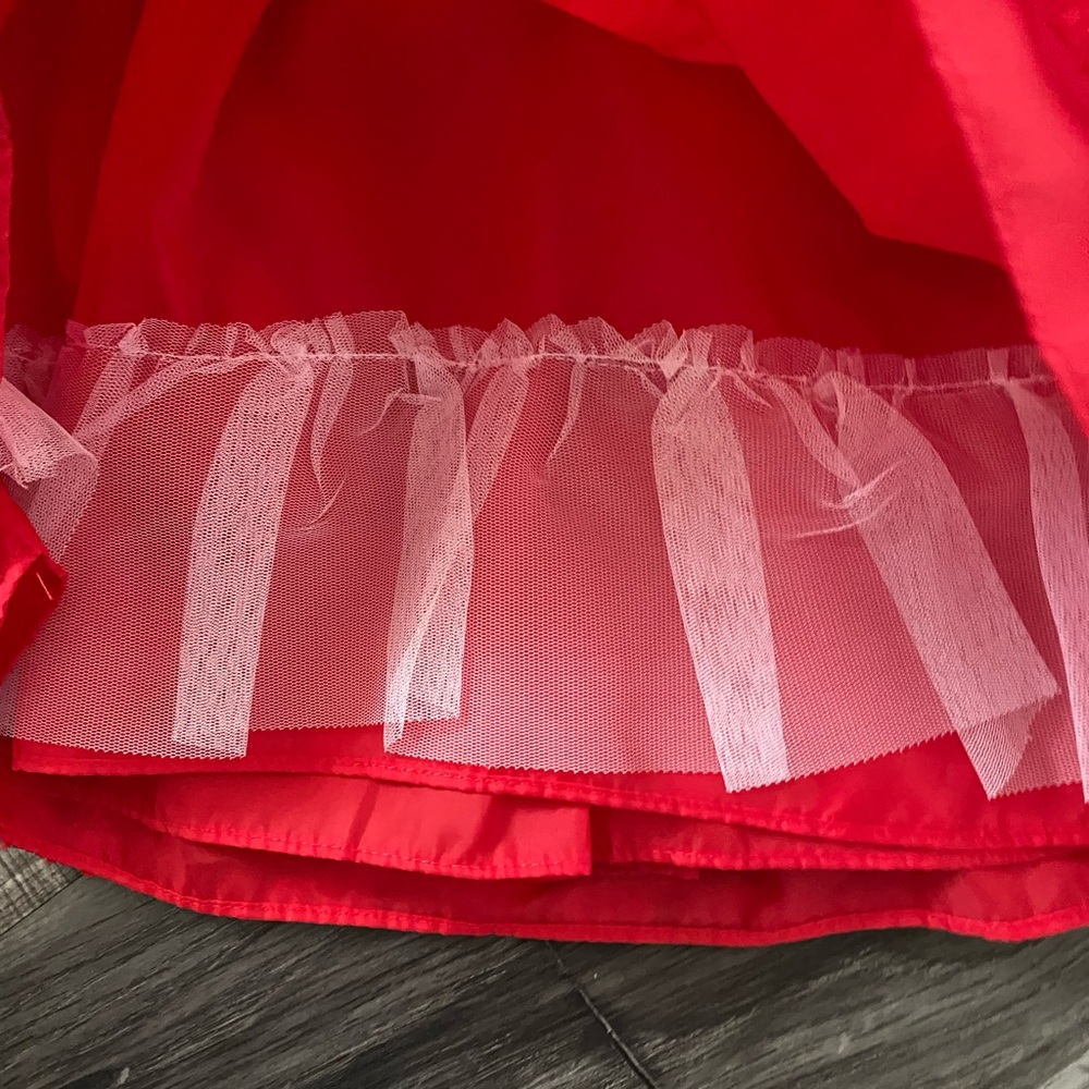 Wonder Nation Vibrant Red Lace Dress size 18 months - Picture 6 of 6